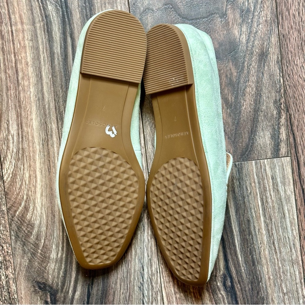 Aerosoles Neo suede leather loafers size 7 in Gleam Suede NWOT - Picture 13 of 16